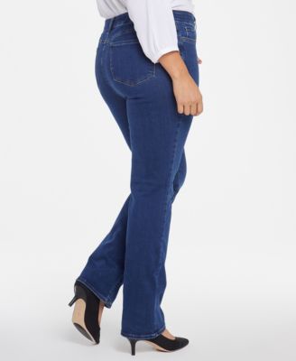 Plus Size Marilyn Straight Jean