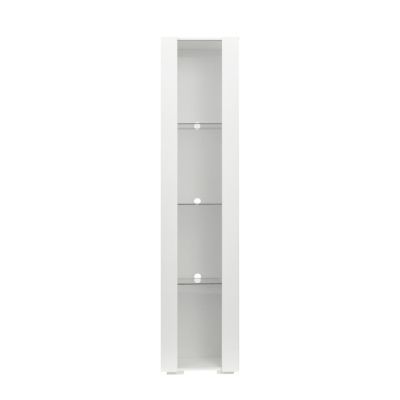 Streamdale Side Cabinet with Aluminum Strip Lamp