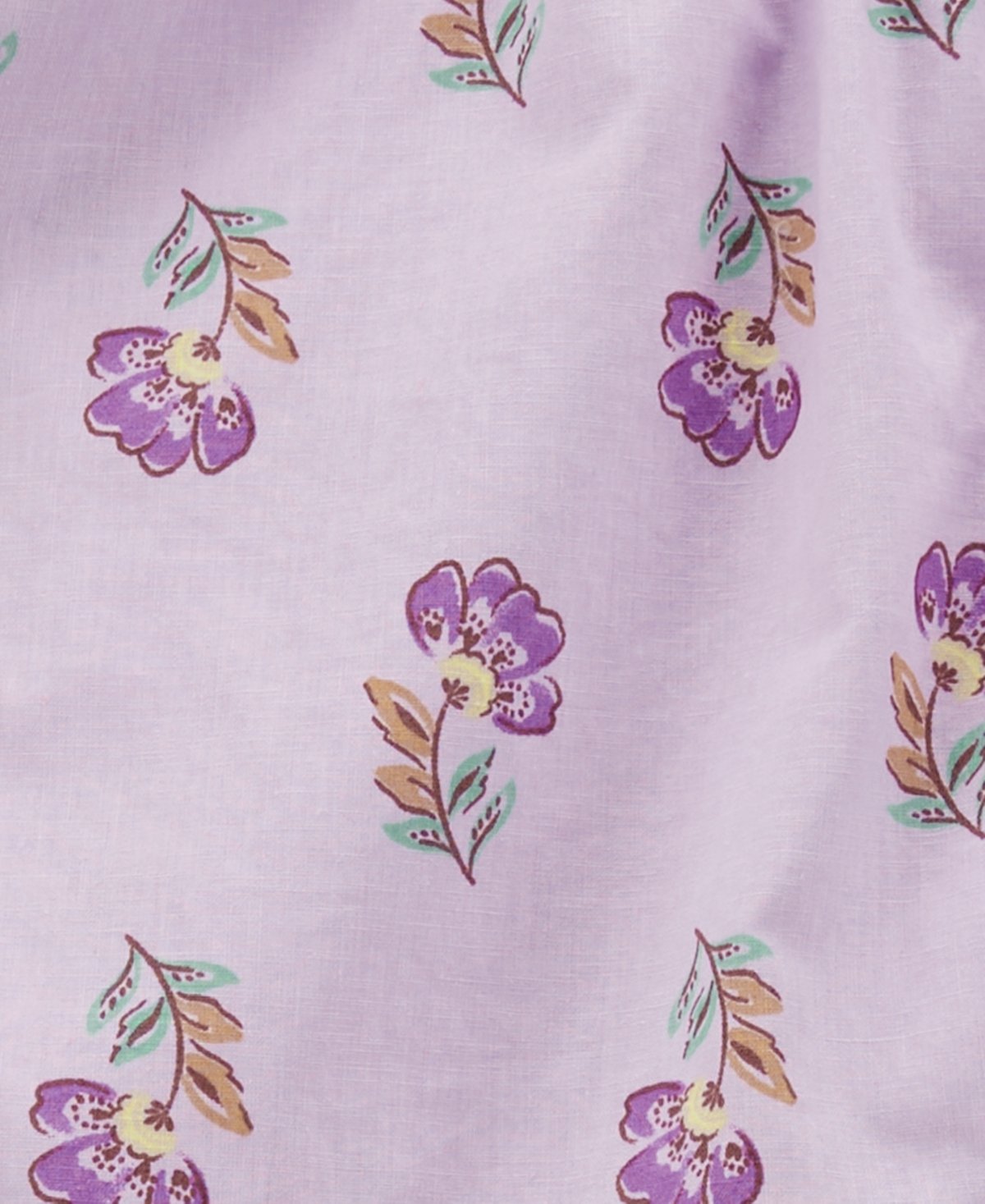 Shop Carter's Little & Big Girls Floral-print Tank Top & Skort, 2 Piece Set In Purple