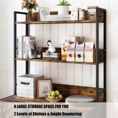 Cat Litter Box Enclosure with Storage & Scratch Pad