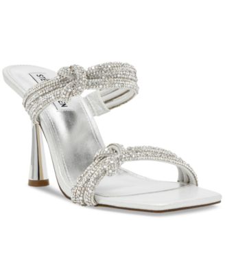 Steve Madden - Women's Dionne-R Flare-Heel Dress Sandals
