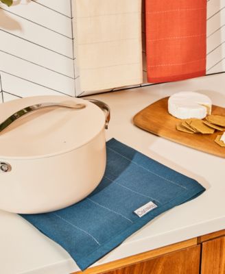 3-Piece Cotton Solid-Color Kitchen Towel Set