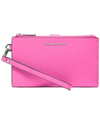 Michael Kors high quality pebble leather wristlet