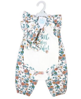 Baby Girls Little Miss Perfect 3 Piece Apparel Set
