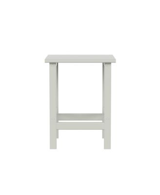 All-Weather Outdoor Patio Poly Adirondack Side Table