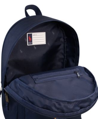 Boys' and Girls' Polo Bear Canvas Backpack