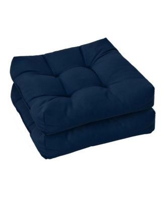 2-Pack Chair Seat Cushions for Indoor and Outdoor Use