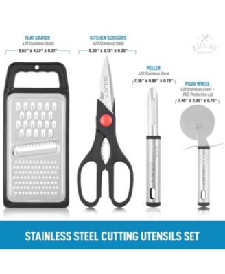 23 Piece Nylon Kitchen Utensils Nylon & Stainless Steel Cooking Utensils Set