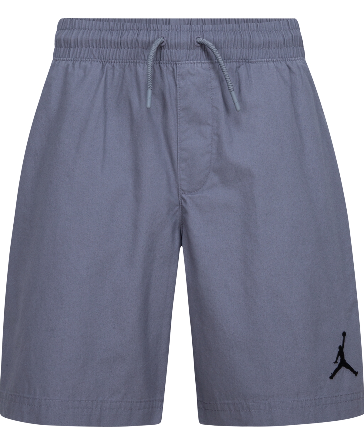 Shop Jordan Big Boys Essentials Woven Shorts In Smoke Grey