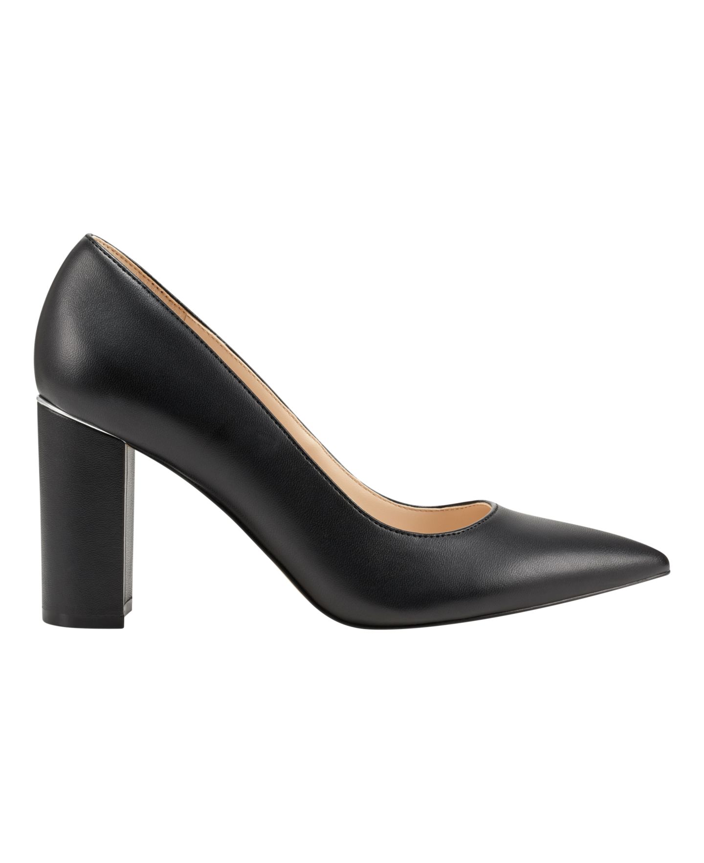 Женские туфли Marc Fisher Viviene High Block Heel Dress Pumps, цвет: Чёрный — фото 2