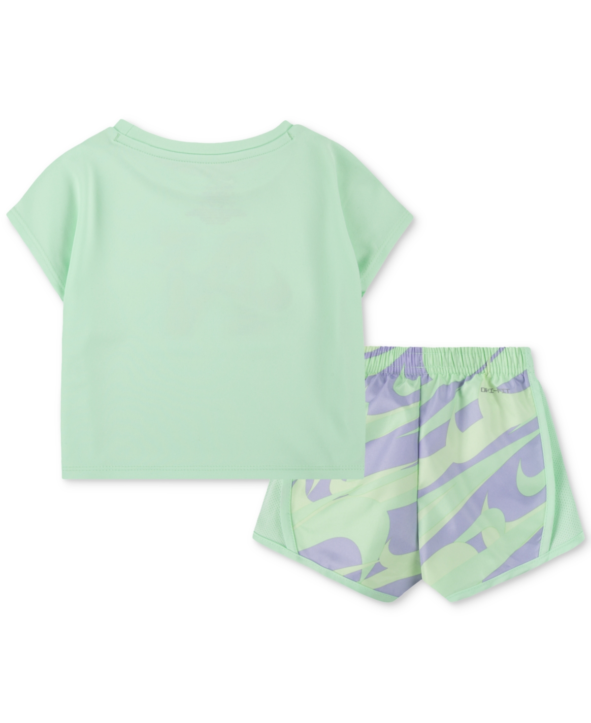 Nike Toddler Girls 2-Pc. Prep In Your Step Tee & Tempo Shorts Set - P63hydrang