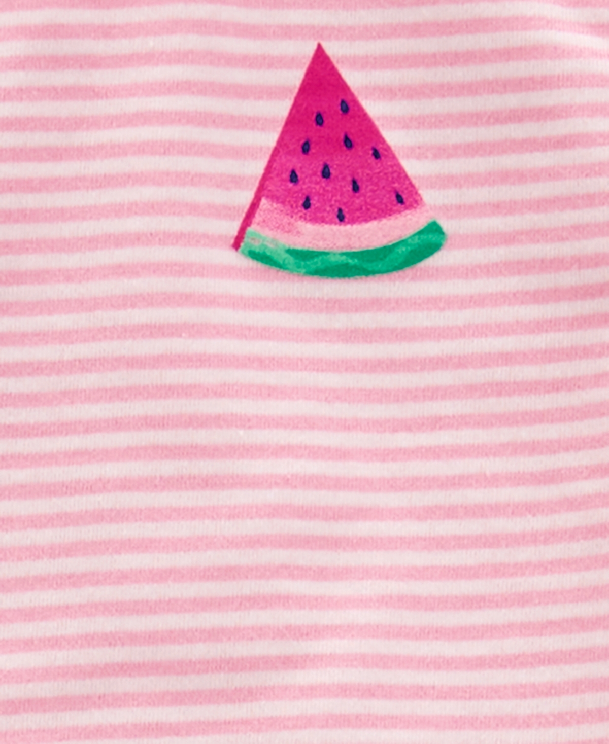 Shop Carter's Toddler Girls Striped Watermelon Top & Bike Shorts, 2 Piece Set In Pink