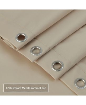 Waterproof Fabric Shower Curtain Liner with Magnets, 72" x 78"