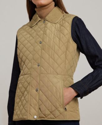 Lauren Ralph Lauren Women's Quilted Logo Vest - Macy's