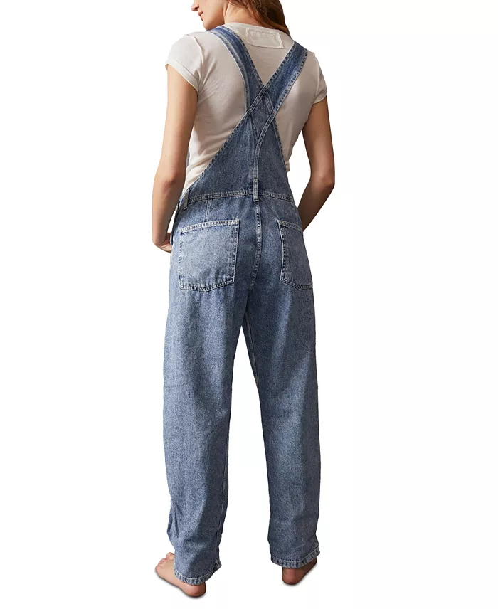 We The Free Ziggy Cotton Denim Overalls - thumbnail 2