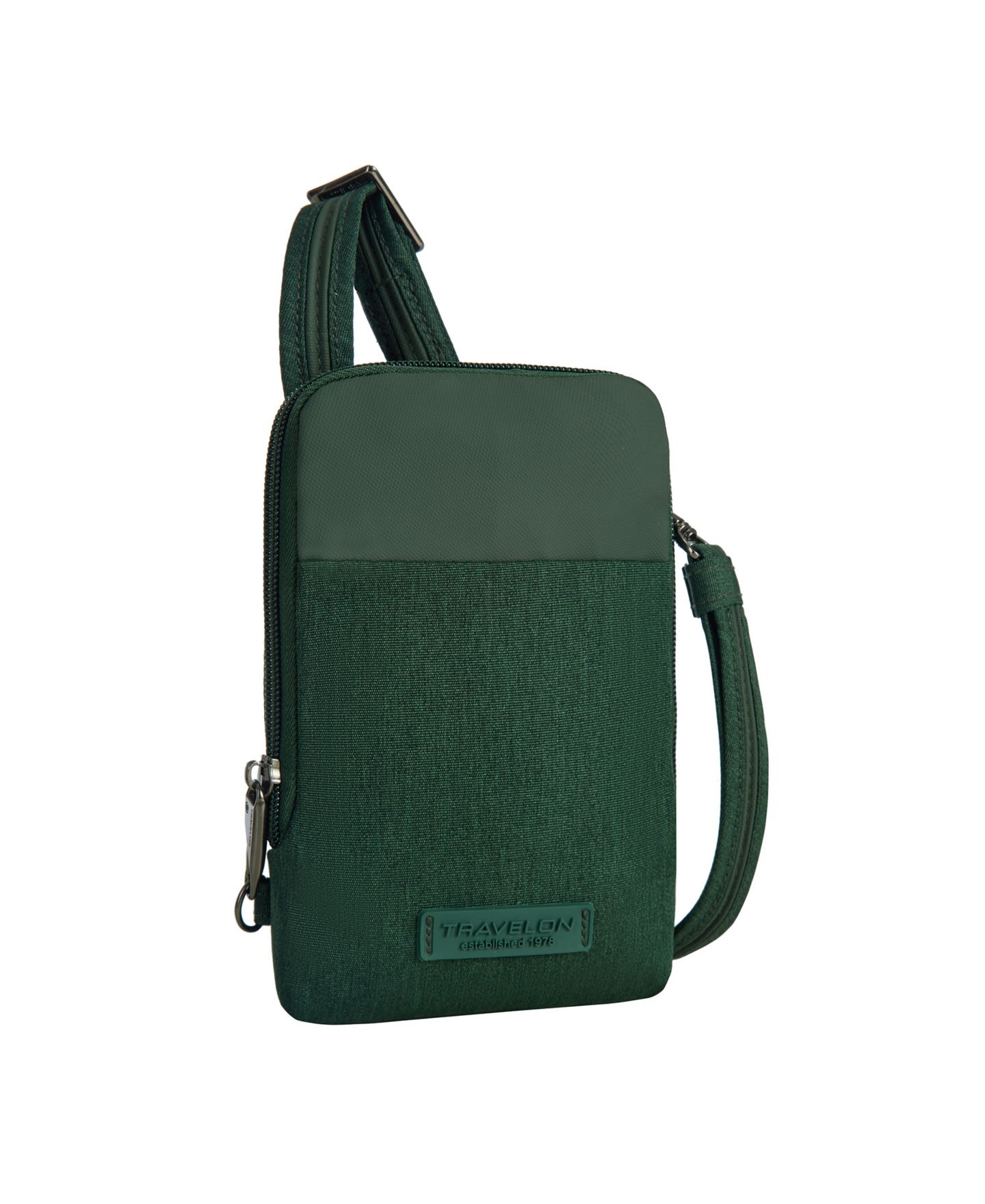 Сумка Travelon Anti-Theft Metro Stadium Crossbody, цвет: Чёрный — фото 14