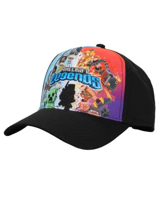 Minecraft Boys Legends Poster Art Youth Black Snapback Cap - Macy's