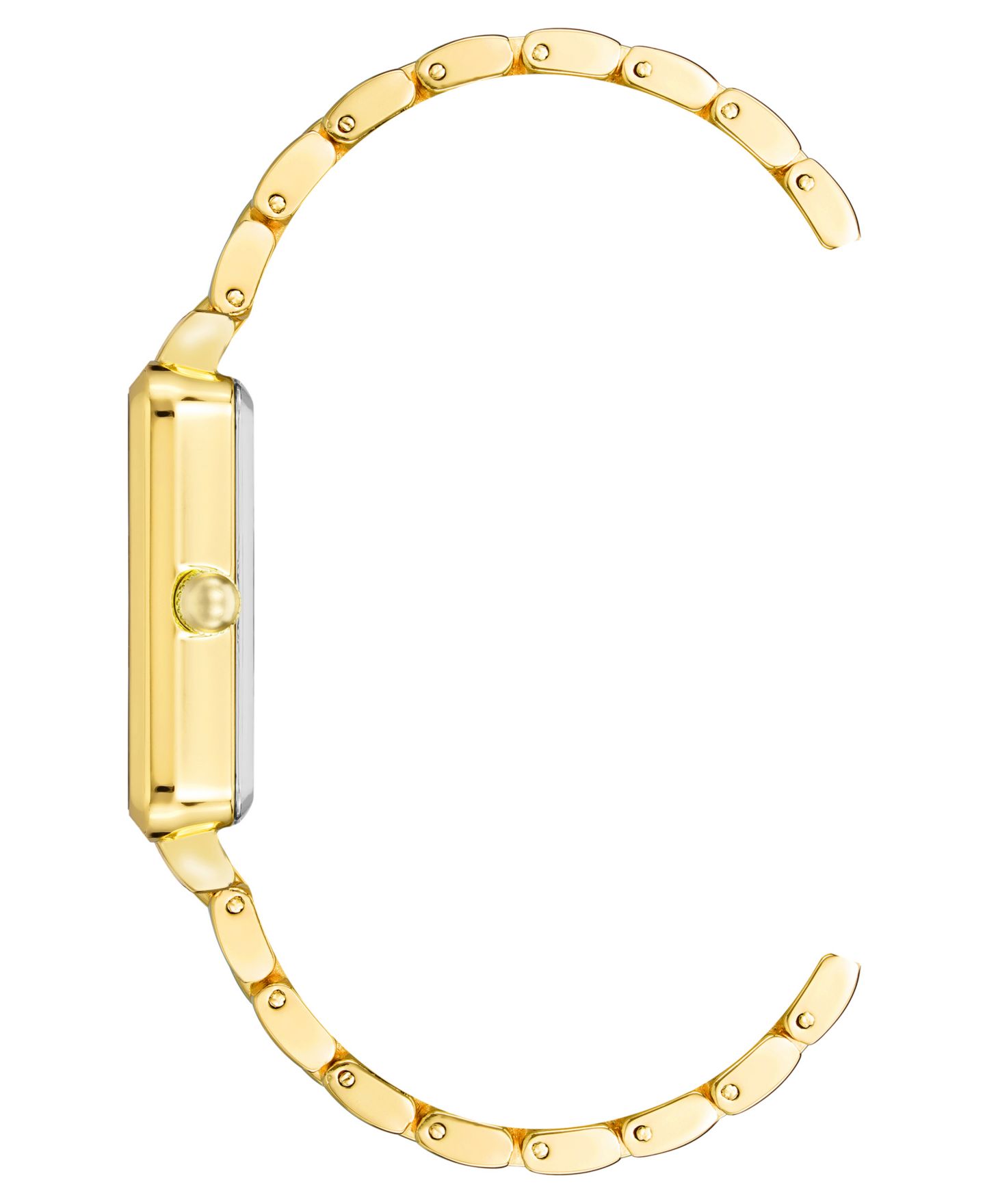 Женские часы Anne Klein Quartz Gold-Tone Alloy Bracelet Watch, 24mm — фото 2
