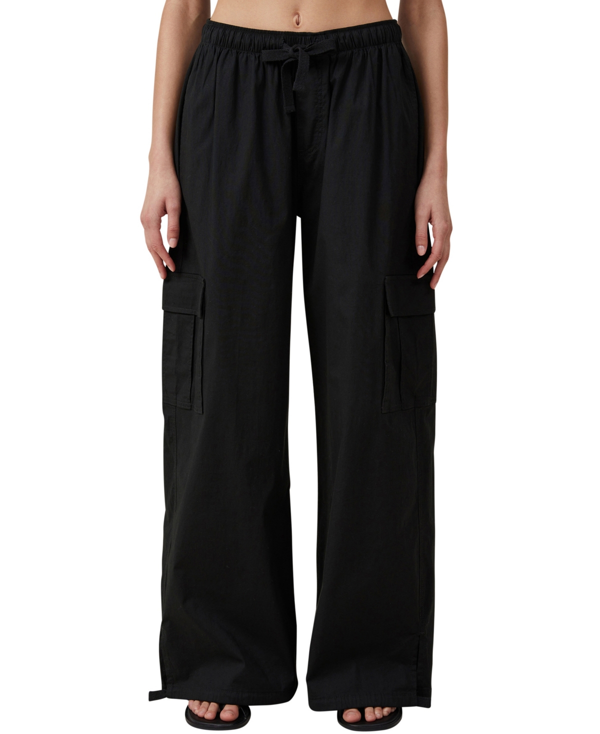 Shop Cotton On Women's Summer Cargo Pant In Black