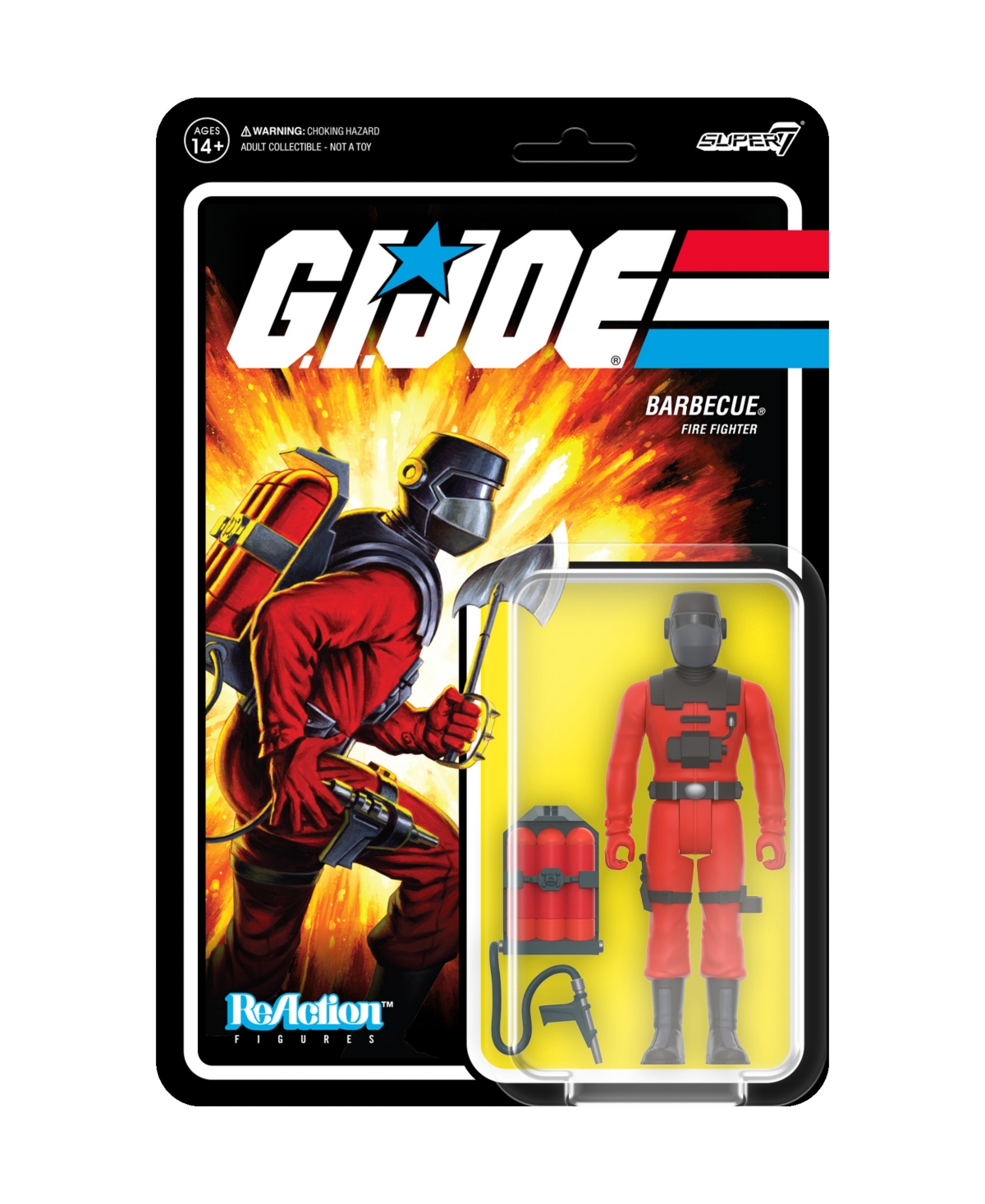 G.i. Joe Reaction Figures Wave 7 - Barbecue