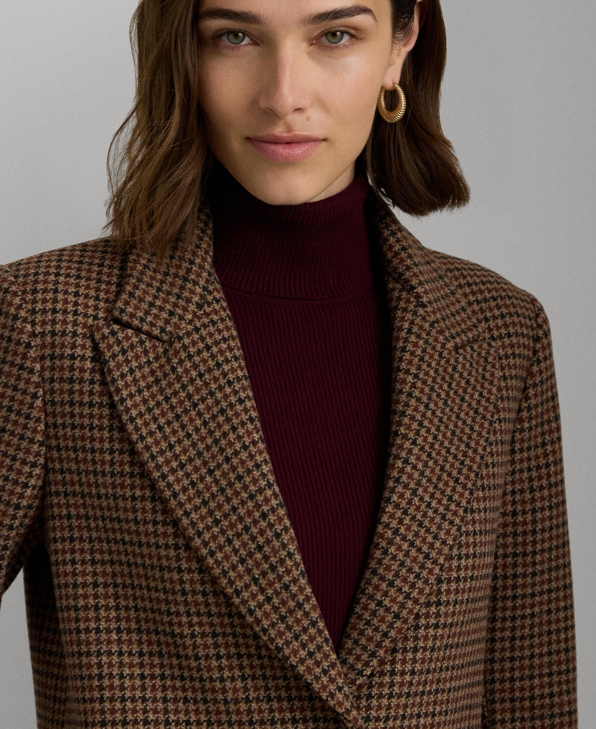 Lauren Ralph Lauren Women's Wool Blend Walker Coat