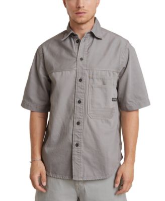 G-Star Raw - Men's Relaxed-Fit Double-Pocket Shirt
