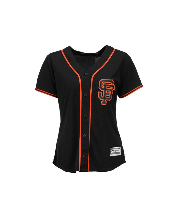 San Francisco Giants Majestic Official Cool Base Jersey - Tan