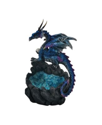 FC Design 5.5"H Blue Dragon on Faux Crystal Cave Figurine Decoration ...