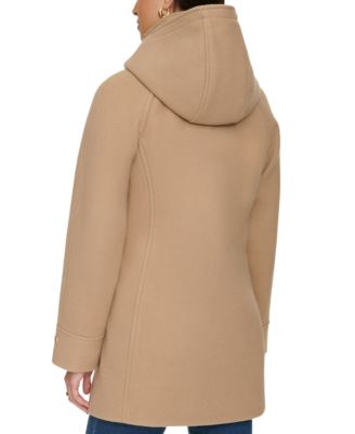 Women's Hooded Button-Front Coat, Created for Macy's