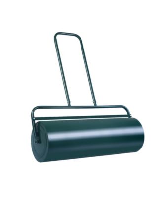 Water Filled Lawn Roller 36 x 12 Inch Tow Behind Metal Drum Roller