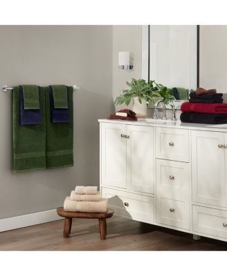 True Color 100% Cotton Bathroom Hand Towels, 12-Pack, 16&amp;#x22; x 27&amp;#x22;