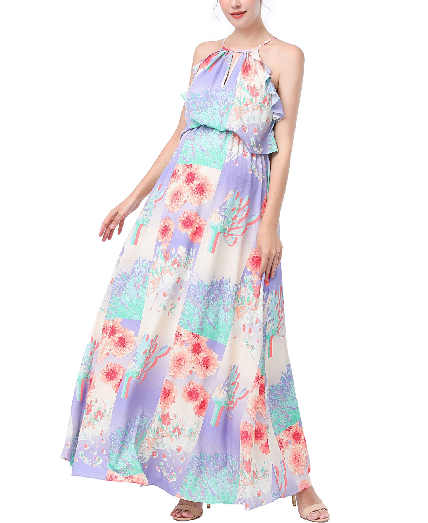 Women's Pixie Nursing Maxi Dress