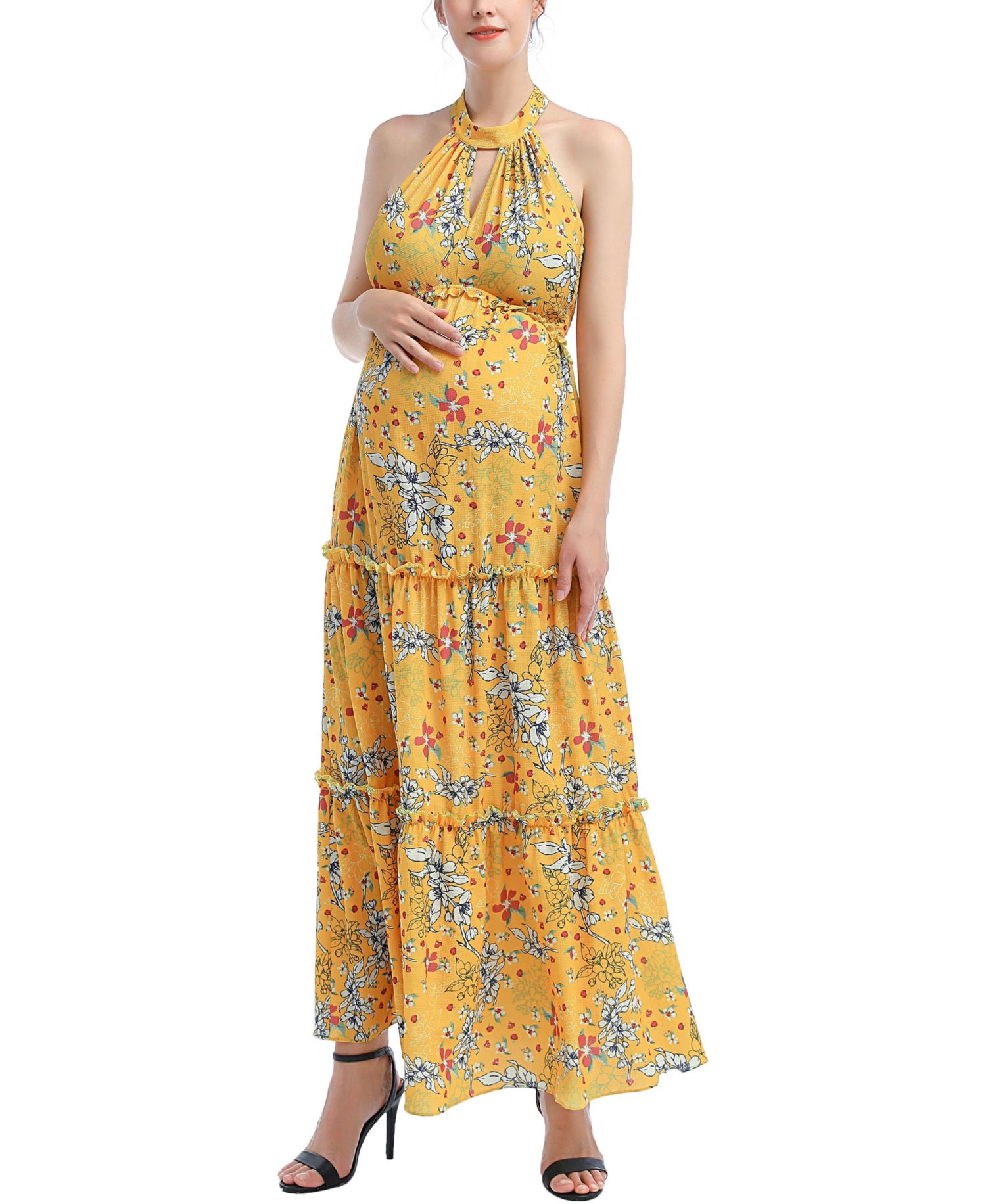 Women's Soleil Floral Print Maxi Dress