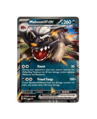 2024 Pokemon Mabosstiff EX Showcase Box (CONTENTS MAY VARY) - Macy's