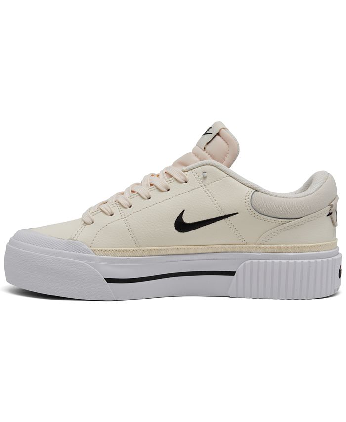 Nike Women s Court Legacy Lift Platform Casual Sneakers from Finish