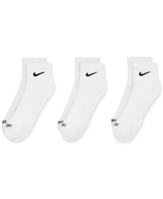 Unisex Dri-FIT Cushion Quarter Socks 3-Pack