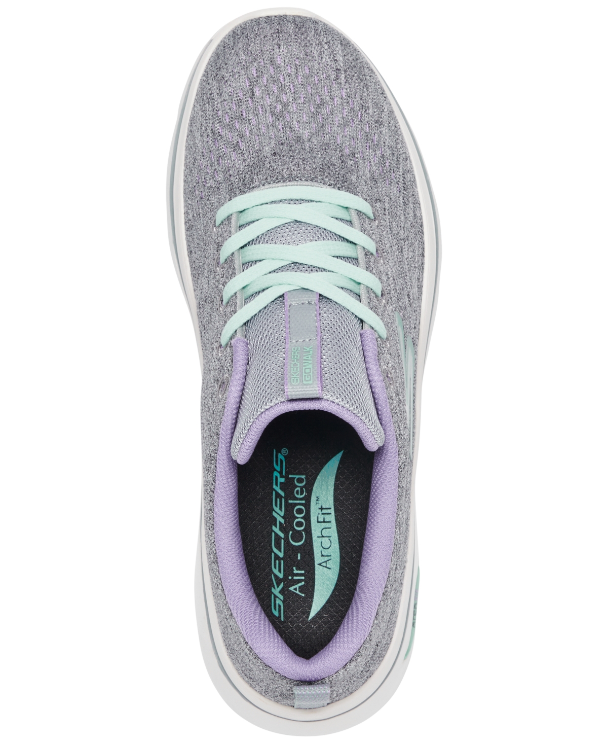 Skechers Women's Go Walk Arch Fit 2.0 - Vivid Sunset Walking Sneakers from Finish Line -lavender