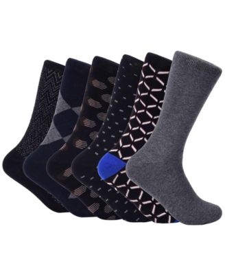 Men's Astral Nightfall Dress Crew Socks 6 Pack