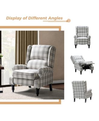 Asikli 31'' Wide Manual Standard Recliner with Wingback Design