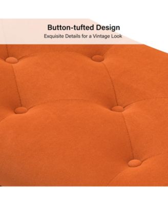 Kajana Transitional Velvet Upholstered Flip Top Storage Bench