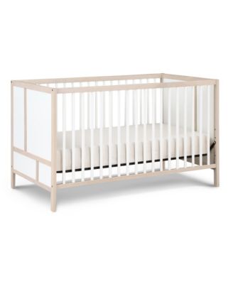 Pixie Finn 3-in-1 Convertible Crib in Washed Natural/White