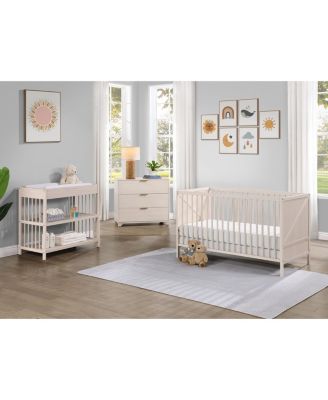 Pixie Zen 3-in-1 Convertible Crib in Washed Natural
