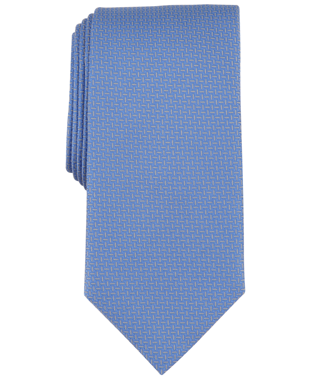 Shop Michael Kors Men's Dorset Mini-pattern Tie In Blue