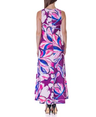 Sleeveless Casual Maxi Pocket Dress