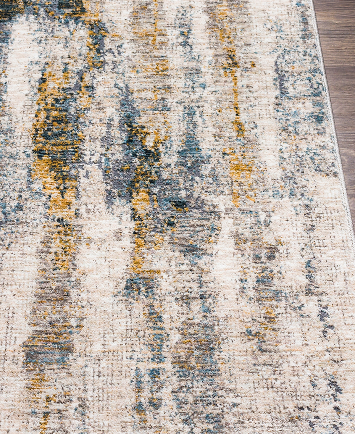 Surya Cardiff Cdf-2306 2'7x4' Area Rug In Gray- Mist