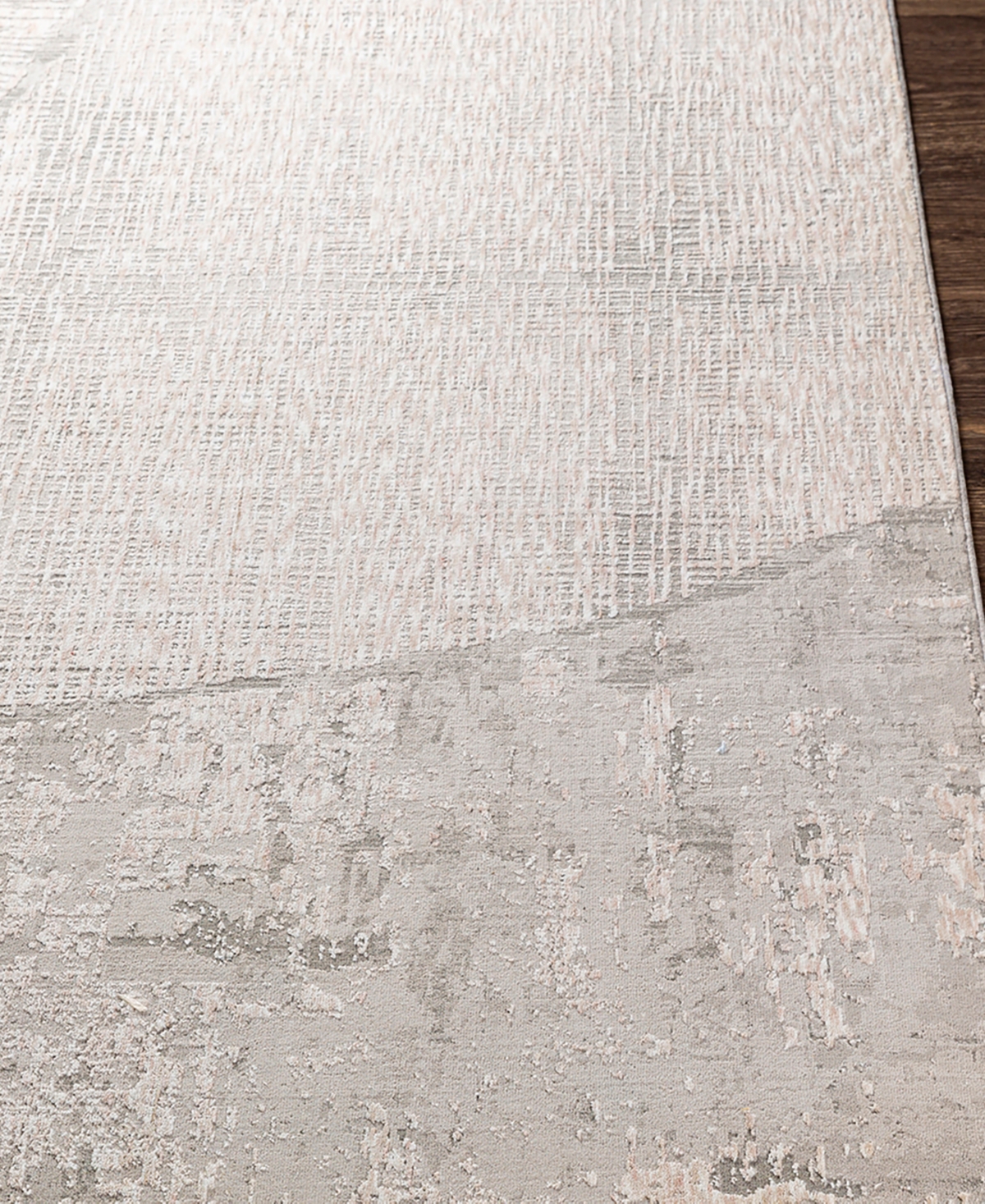 Surya Carmel Crl-2301 2'7x4' Area Rug In Silver