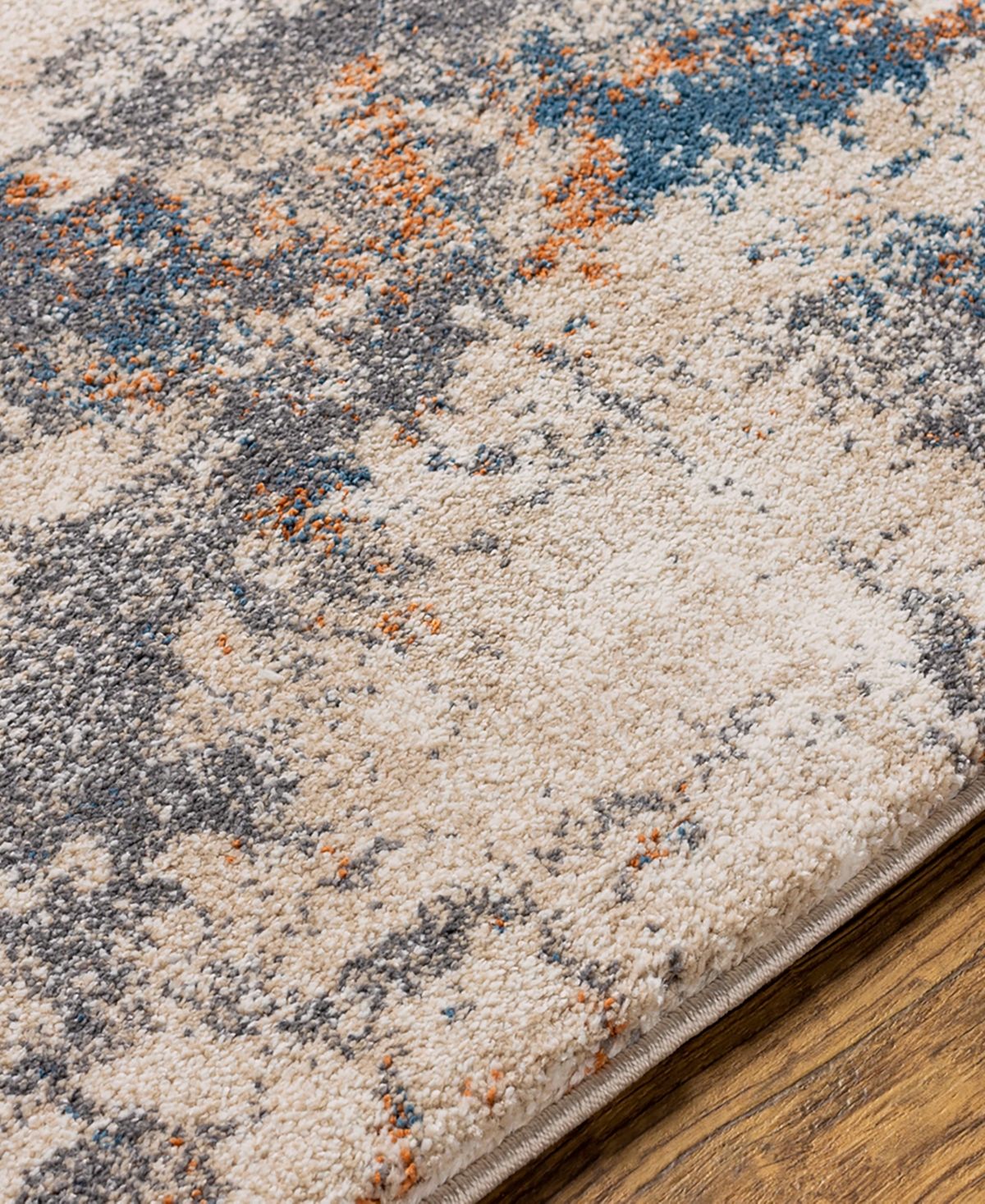 Surya Tuscany Tus-2326 4'3x5'7 Area Rug In Cream-gray