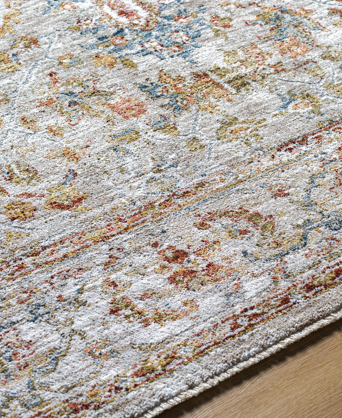 Shop Surya Mona Lisa Mni-2311 5'x7'5 Area Rug In Rust-denim