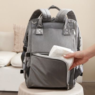 Corduroy Comfort Carryall Diaper Backpack