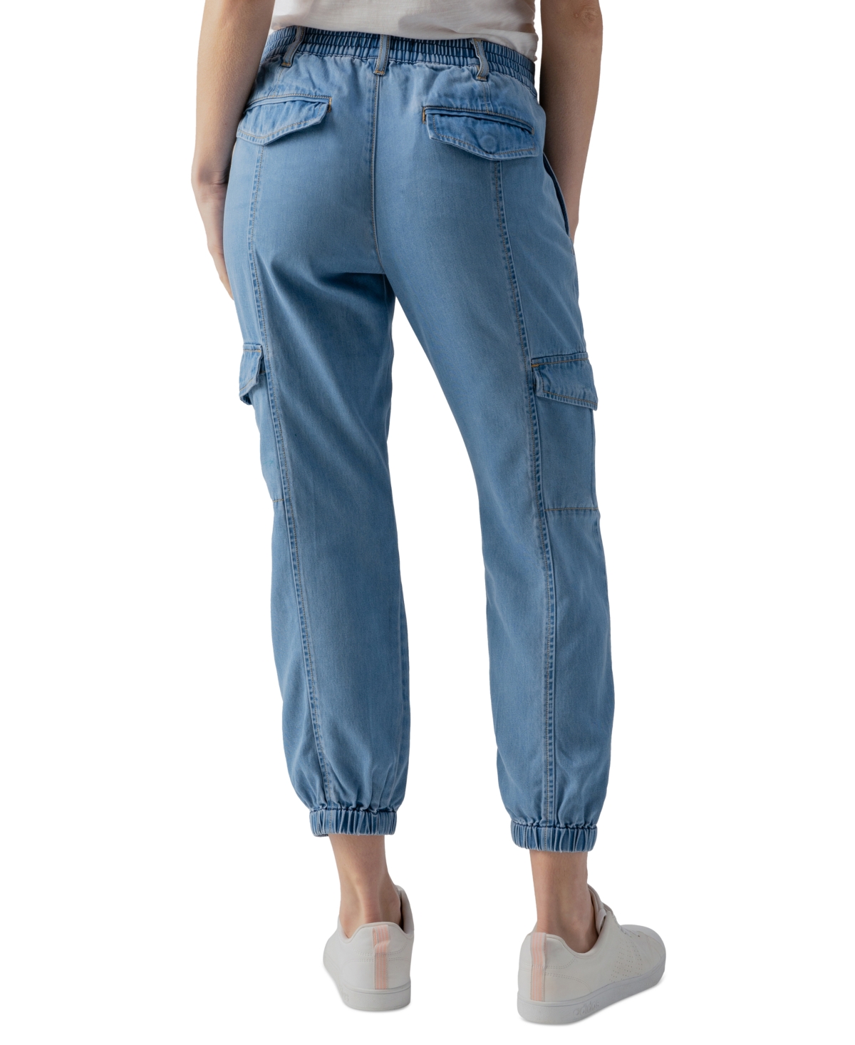 Sanctuary Women's Relaxed Rebel High-Rise Cargo Pants